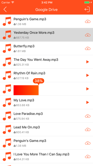 Music Cloud - Songs Player for GoogleDrive,Dropbox(圖1)-速報App