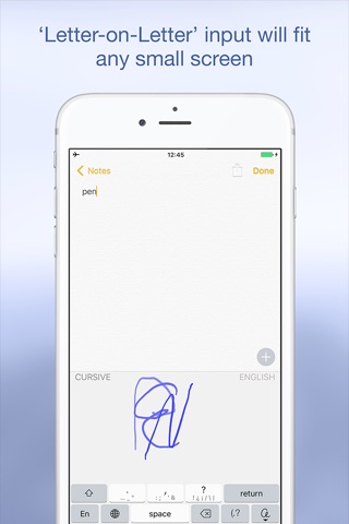 PenReader handwriting recognition screenshot 3