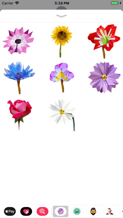 Flowers Design Sticker