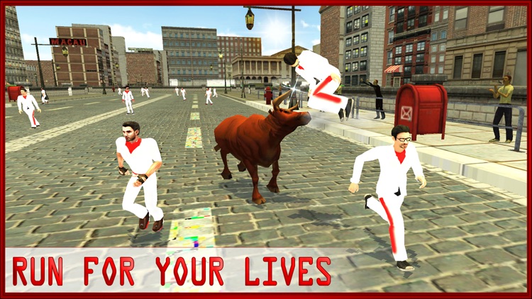 Ultimate Bull Attack 3D Simulator - Real Angry Bull Revenge in Wild City screenshot-4