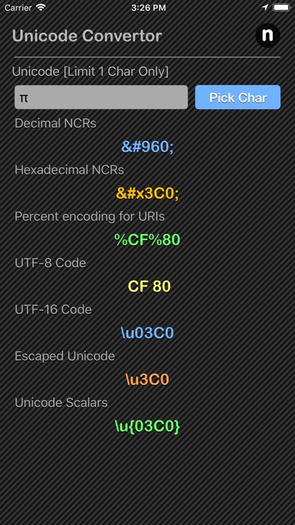 Unicode Converter Plus