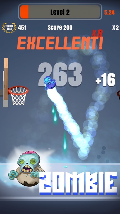 Tap Shots - dunk shot on fire screenshot 3