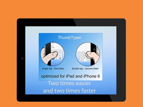 Скриншот из ThumbTyper - the easy keyboard to work on the go