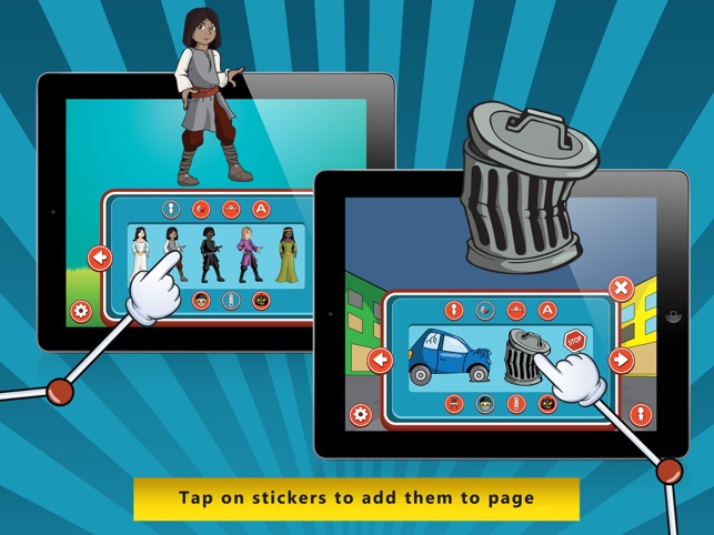 Sticker Story -  Free storybook creator 