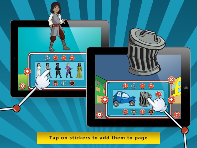 Sticker Story -  Free storybook creator for kids