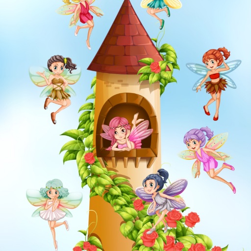 Fairy Tales! Fairy Princess Game For Little Girls icon