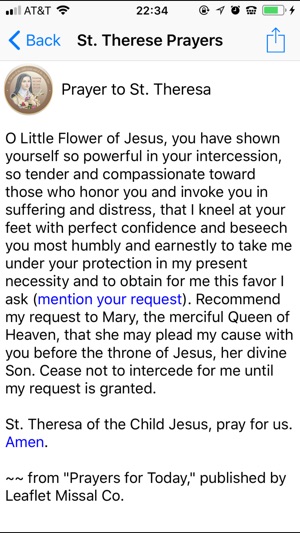 Saint Therese Prayers(圖2)-速報App