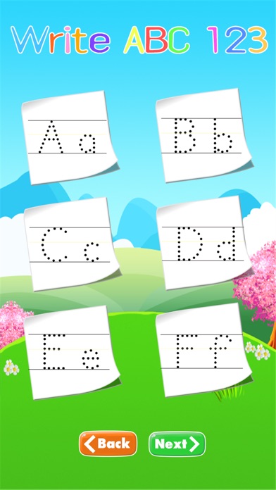ABC123 English Alphabet Write screenshot 3
