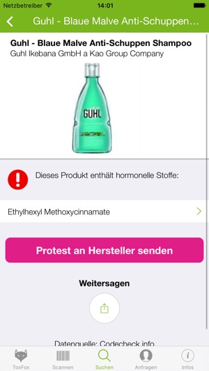 ToxFox – Der Produktcheck des BUND(圖3)-速報App