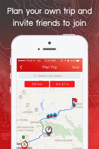 Rider : Biker social, Motorcycle routes & tracking screenshot 2
