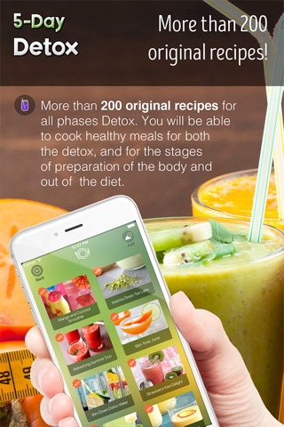 5-Day Detox - Healthy 5lbs weight loss in 5 days, complete cleansing of the body and restoring the protective functions! screenshot 2
