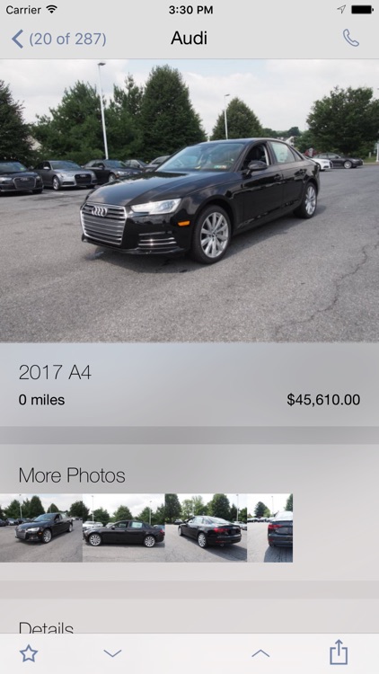 Audi Reading DealerApp