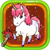 Coloring Board Game Unicorn