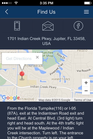 St Peter Catholic Jupiter FL screenshot 2