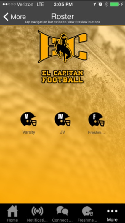 El Capitan Football app screenshot-3