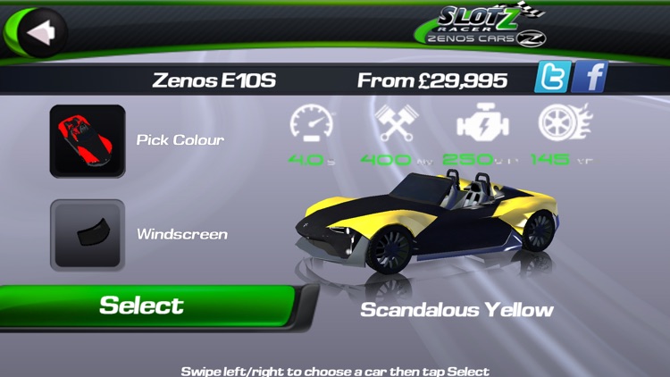 SlotZ Racer Zenos Special