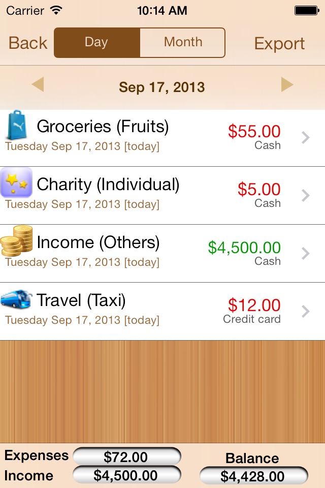 ExpenSense Lite (Budget+Expense+Income+Account) screenshot 4