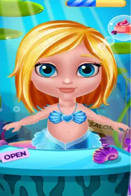 Game screenshot Romantic darling mermaid salon:Girl makeup games hack
