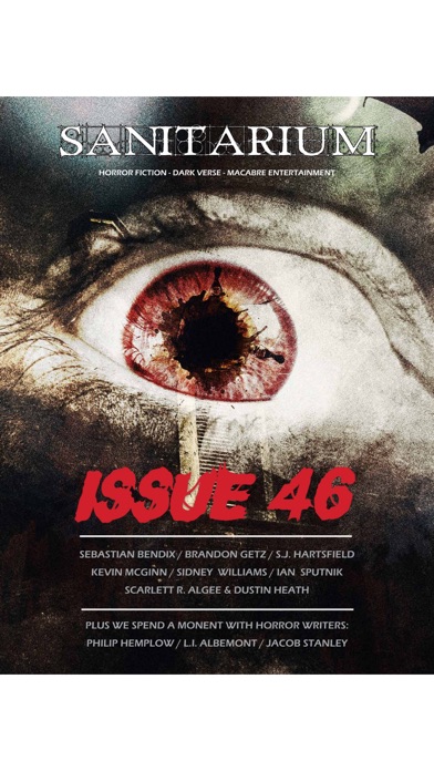 How to cancel & delete Sanitarium Magazine: Horror Fiction, Dark verse and Macabre Entertainment from iphone & ipad 3