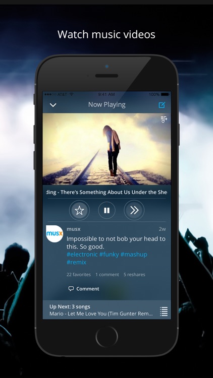 musx: discover and share new music with friends screenshot-3