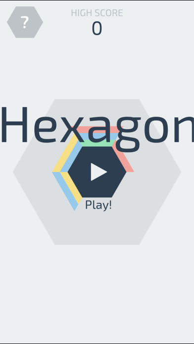 How to cancel & delete Hexagon - Color Matching from iphone & ipad 1