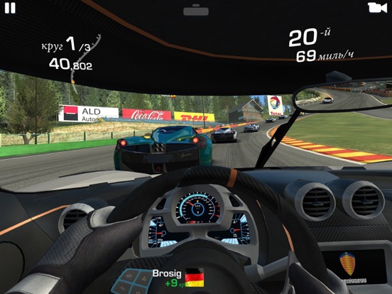 Real Racing 3 на iPad