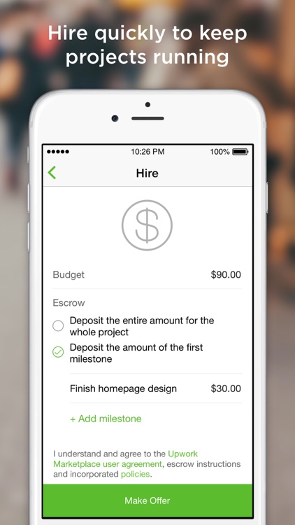 Upwork – Get work done anytime, anywhere