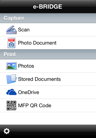 e-BRIDGE Print & Capture screenshot 2