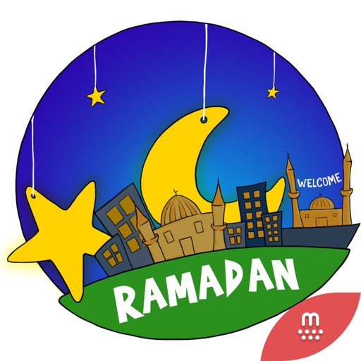 Ramadan stickers by Esra for imessage icon