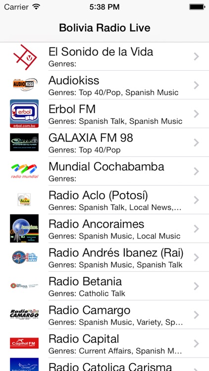 Bolivia Radio Live Player (La Paz/Quechua/Aymara)