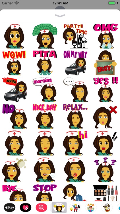 Nurse Moji-Nursing Emoji