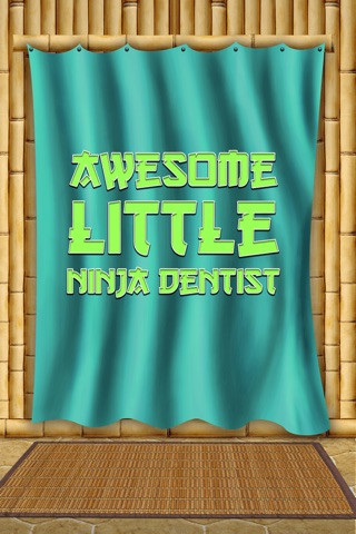 Awesome Little Ninja Dentist - kids teeth doctor game screenshot 4