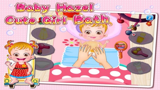 Baby Hazel Cute Girl Bath(圖2)-速報App