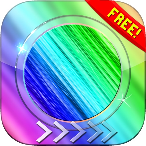 Blur Lock Screen Rainbow Photos Maker Wallpapers icon