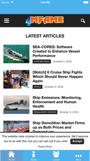 MFAME - Daily Maritime News(圖2)-速報App