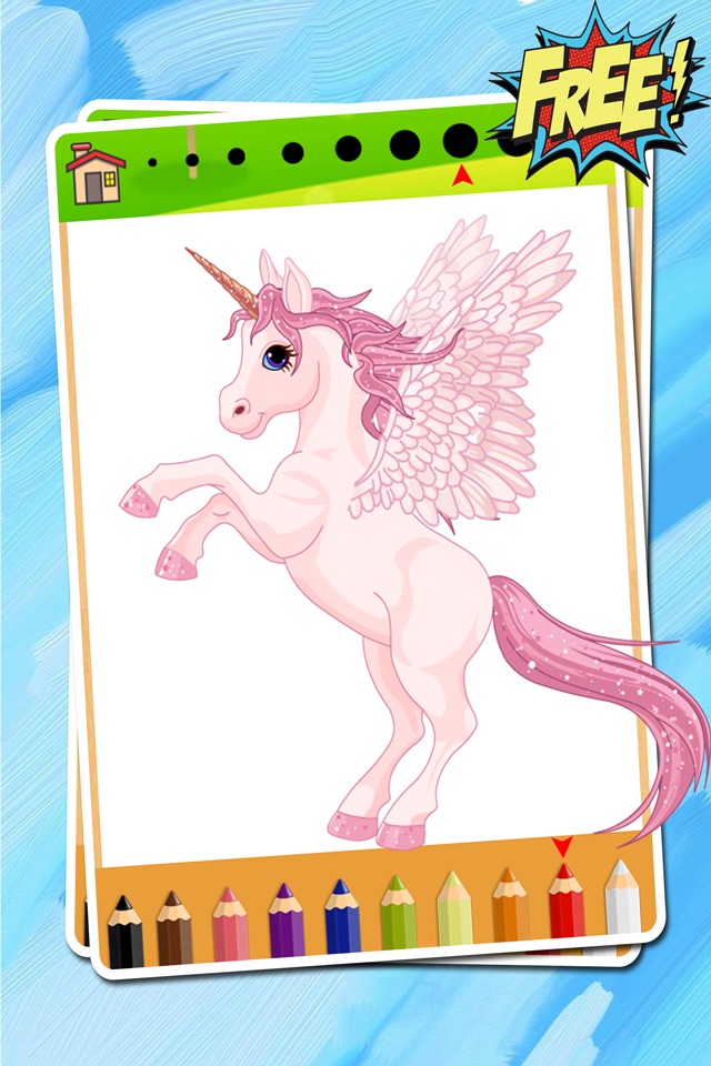 My Pony Coloring Book Princess For Girls screenshot 2