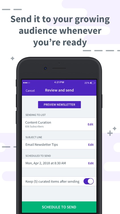 Curate by AWeber screenshot-3