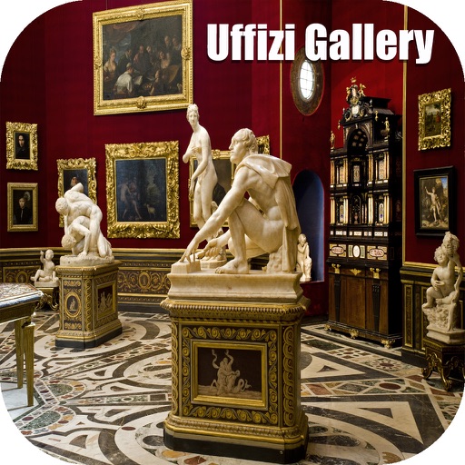 Uffizi Gallery Florence Italy Tourist Travel Guide icon