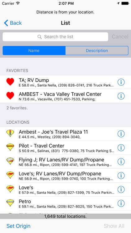 Truck & RV Fuel Stations screenshot-4