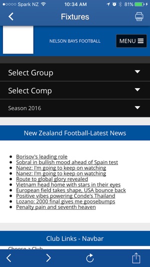 Nelson Bays Football(圖2)-速報App