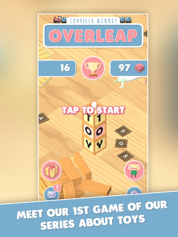 Overleap - おもちゃおよそ自由無限のジャンプゲームのおすすめ画像1