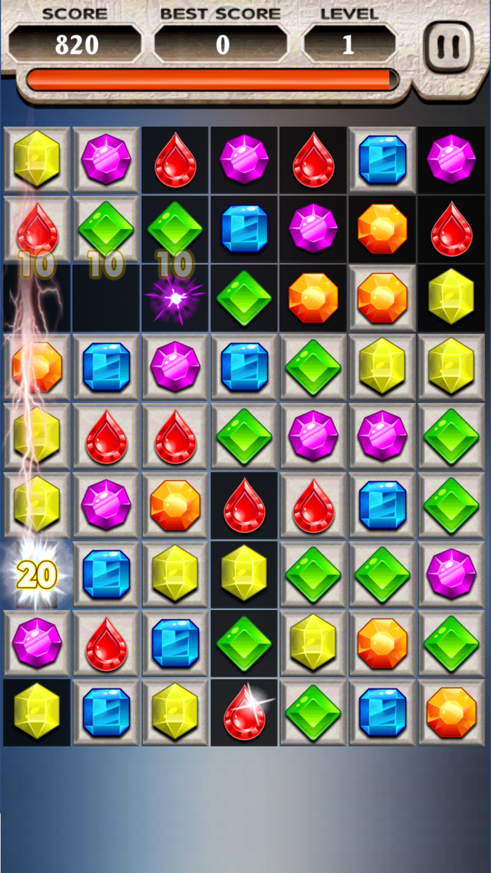 Jewels Pop Mania  Match 3 Puzzle
