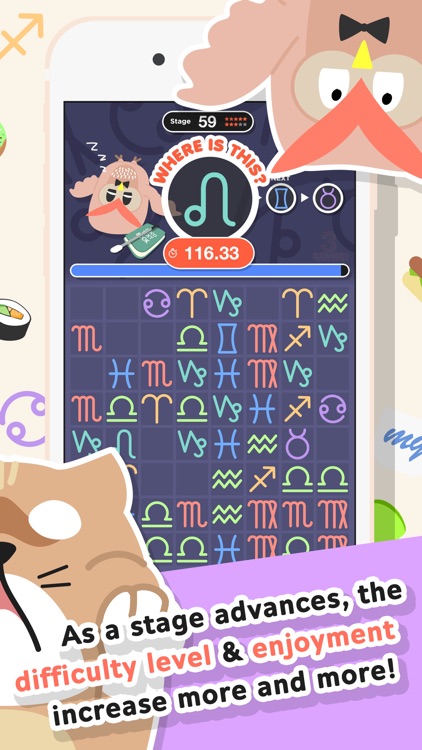 Doco Doco animal -Brain training game trains the right brain with cute animals- screenshot-3