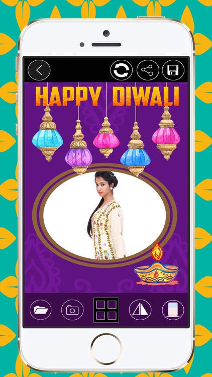 Diwali Festival Photo Frame