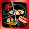 Ninja Food Fight Deluxe - A FREE Jump-ing, Hack, and Slash Game