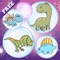 Dino Bubbles for Toddlers : discover the Dinosaurs ! FREE App