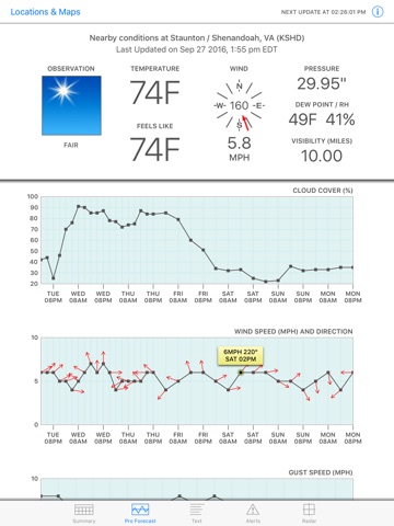 Wx for iPad screenshot 2