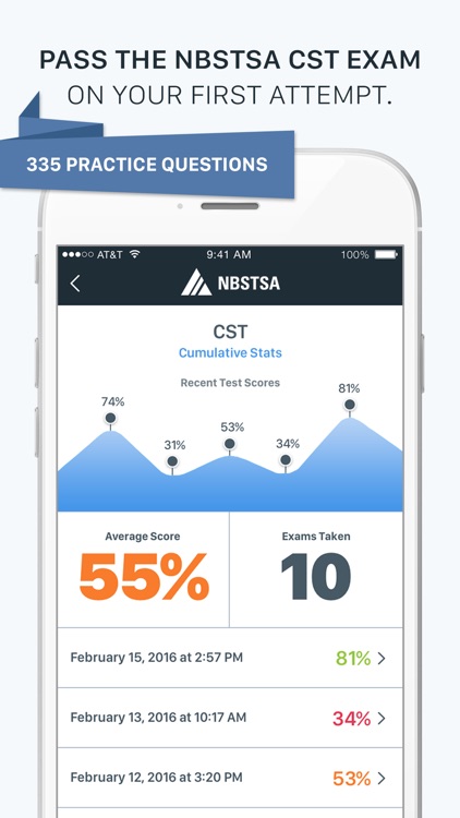 Official NBSTSA CST Exam Prep screenshot-0