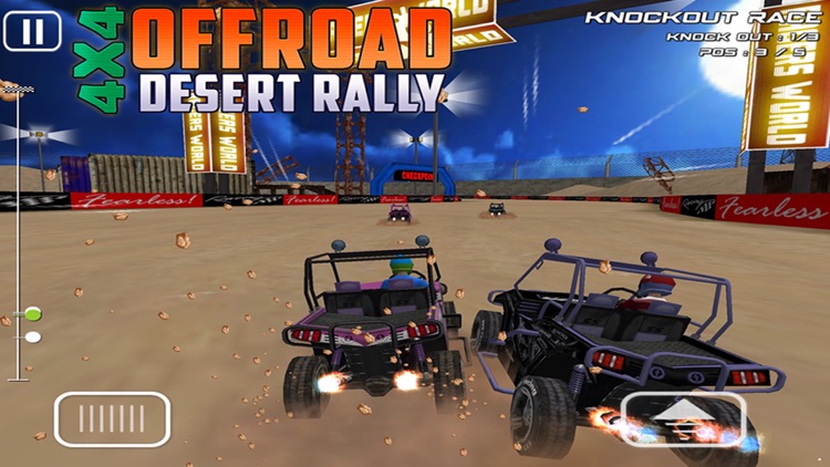 4x4 OffRoad Desert Rally - 3D Racing Game screenshot-0