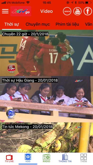 Hậu Giang TVgo screenshot 2